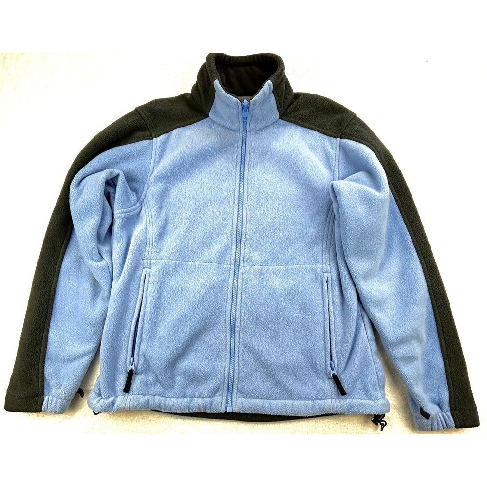 Columbia Core Interchange Jacket Womens medium Blue‎ Full Zip-interior shell